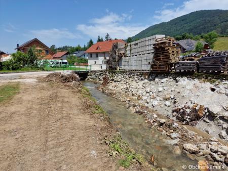 Sanacija vodotoka Šumščica v Lazah  (5)